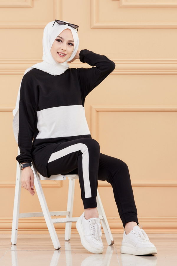 TUNIK PANTOLON Siyah - 8723