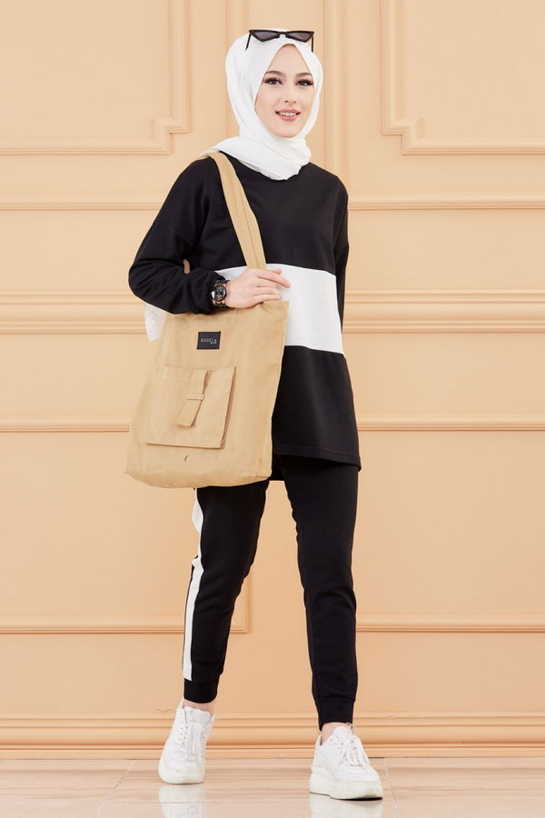 TUNIK PANTOLON Siyah - 8723