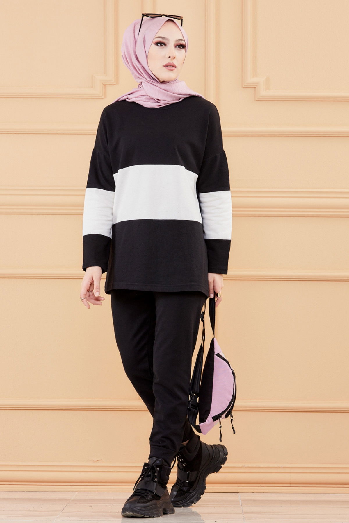 TUNIK PANTOLON Siyah - 8722