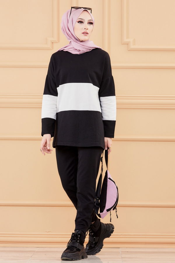 TUNIK PANTOLON Siyah - 8722