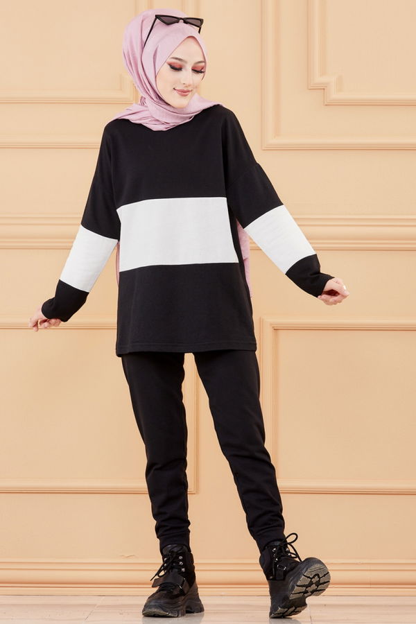 TUNIK PANTOLON Siyah - 8722