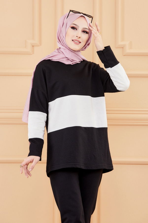TUNIK PANTOLON Siyah - 8722