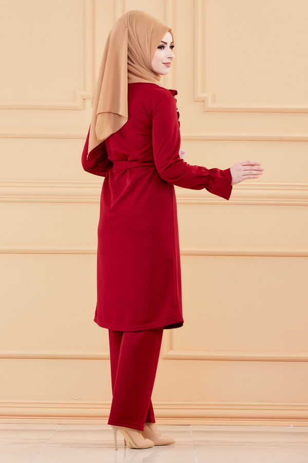 TUNIK PANTOLON Bordo - 3513 BORDO