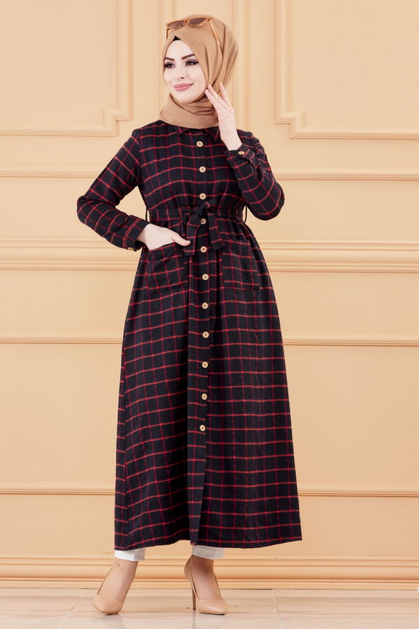 Elbise Lacivert - 3301