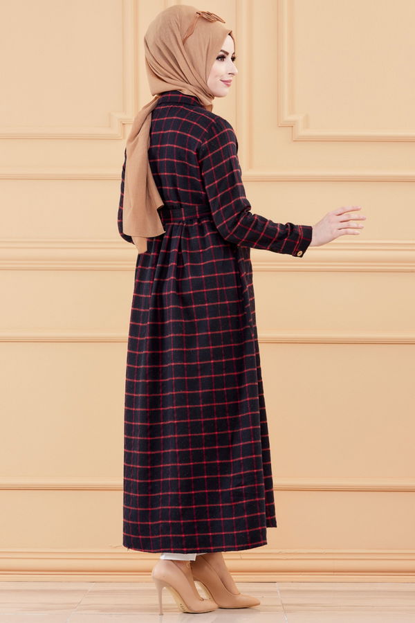 Elbise Lacivert - 3301