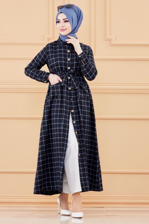 Elbise Lacivert - 3301 LACİVERT