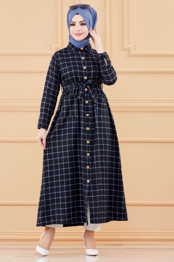 Elbise Lacivert - 3301 LACİVERT