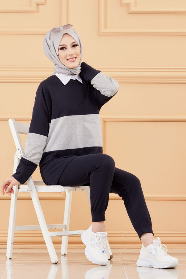 TUNIK PANTOLON Lacivert - 8722