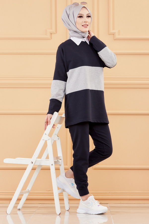 TUNIK PANTOLON Lacivert - 8722