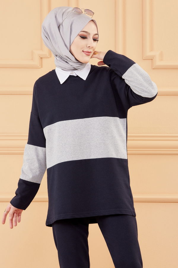 TUNIK PANTOLON Lacivert - 8722