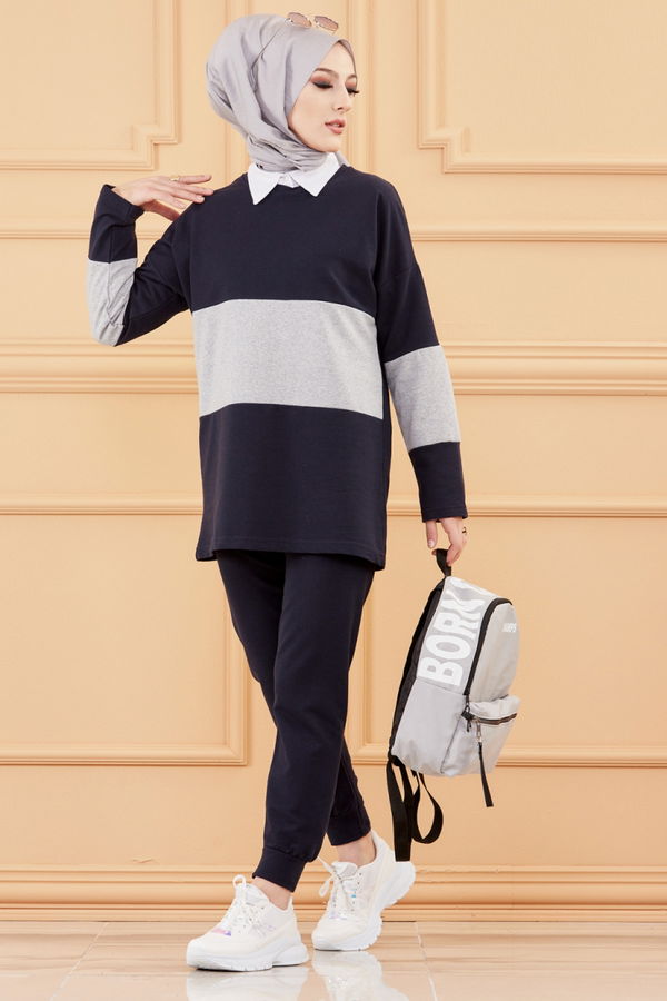 TUNIK PANTOLON Lacivert - 8722