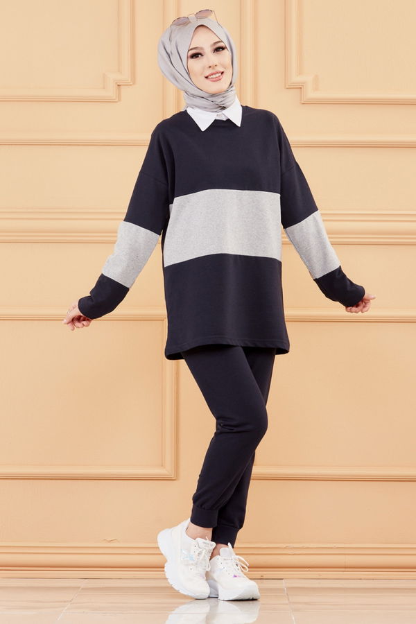 TUNIK PANTOLON Lacivert - 8722