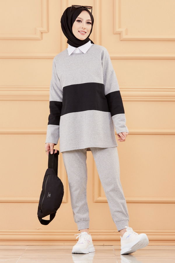 TUNIK PANTOLON Gri - 8722