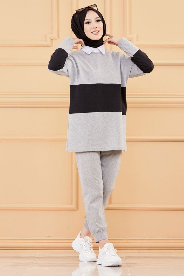 TUNIK PANTOLON Gri - 8722
