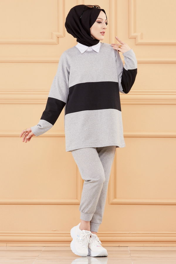 TUNIK PANTOLON Gri - 8722
