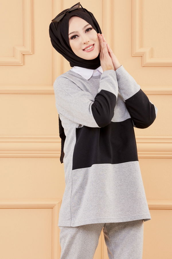 TUNIK PANTOLON Gri - 8722