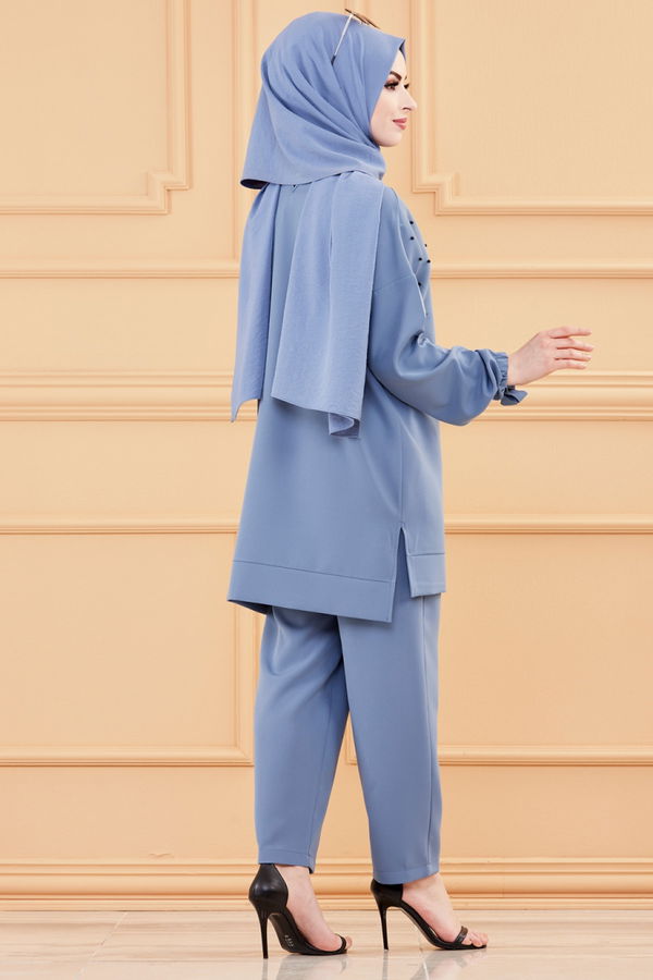 TUNIK PANTOLON Mavi - 3502