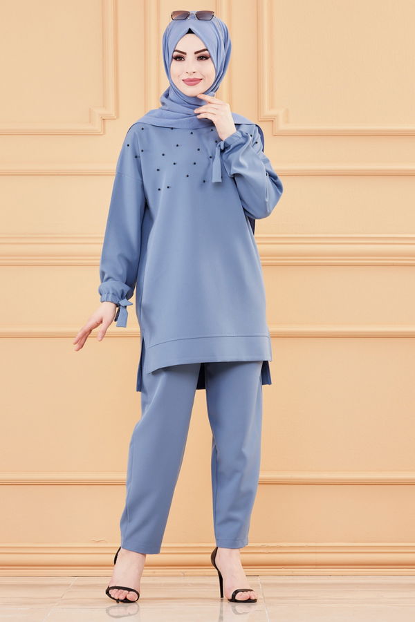 TUNIK PANTOLON Mavi - 3502