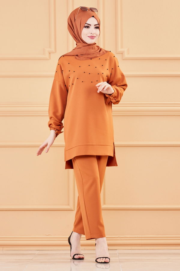 TUNIK PANTOLON Kiremit - 3502 KİREMİT