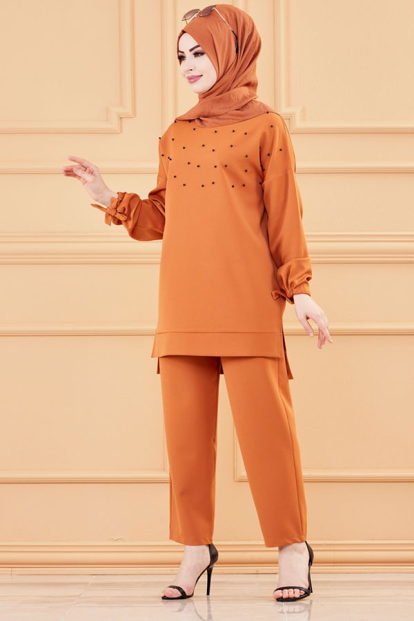 TUNIK PANTOLON Kiremit - 3502 KİREMİT