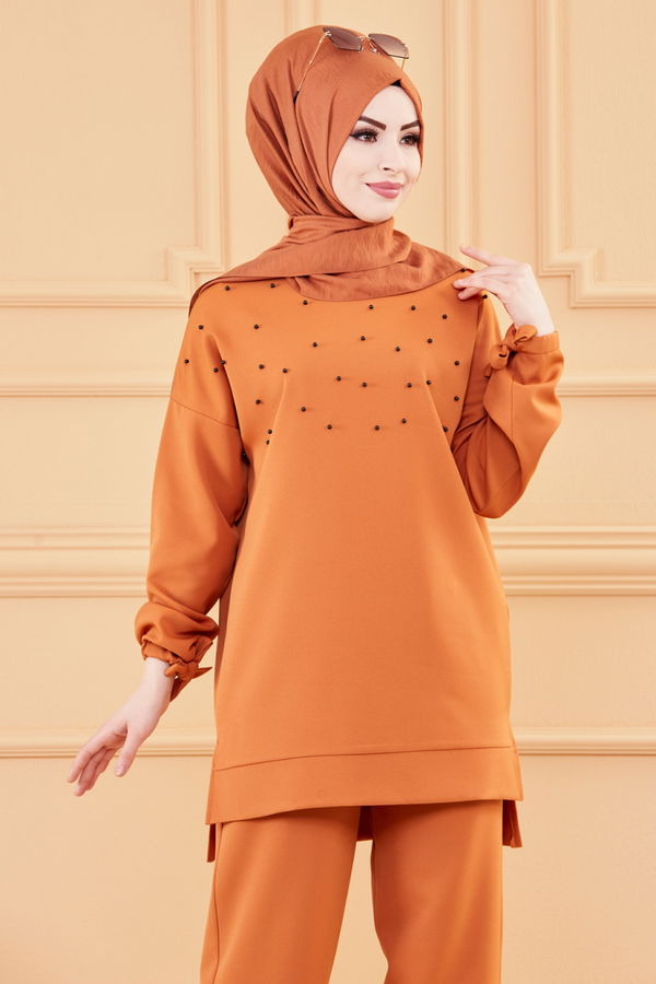 TUNIK PANTOLON Kiremit - 3502 KİREMİT