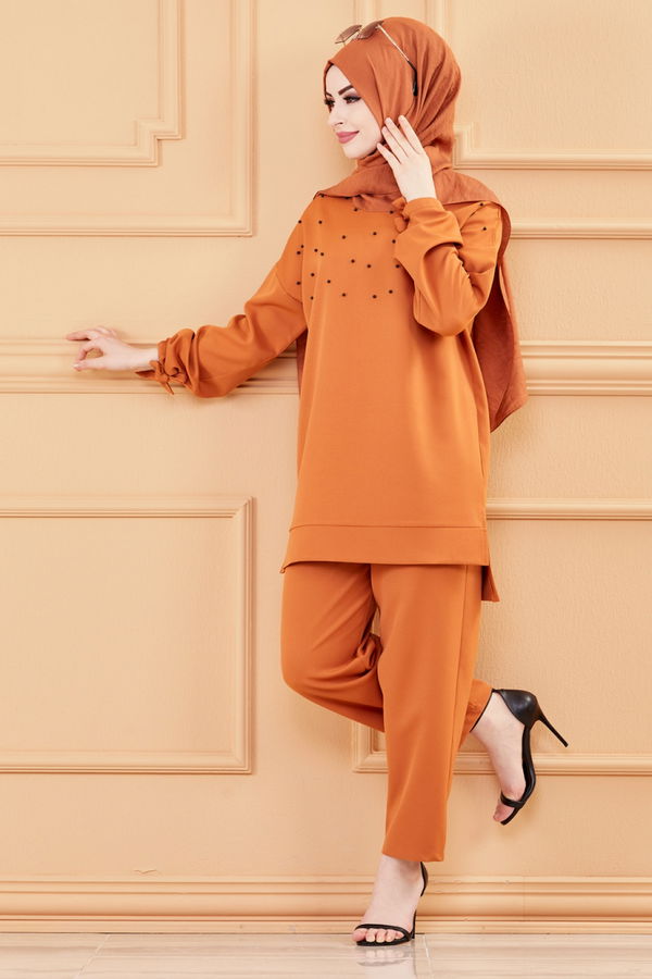 TUNIK PANTOLON Kiremit - 3502 KİREMİT