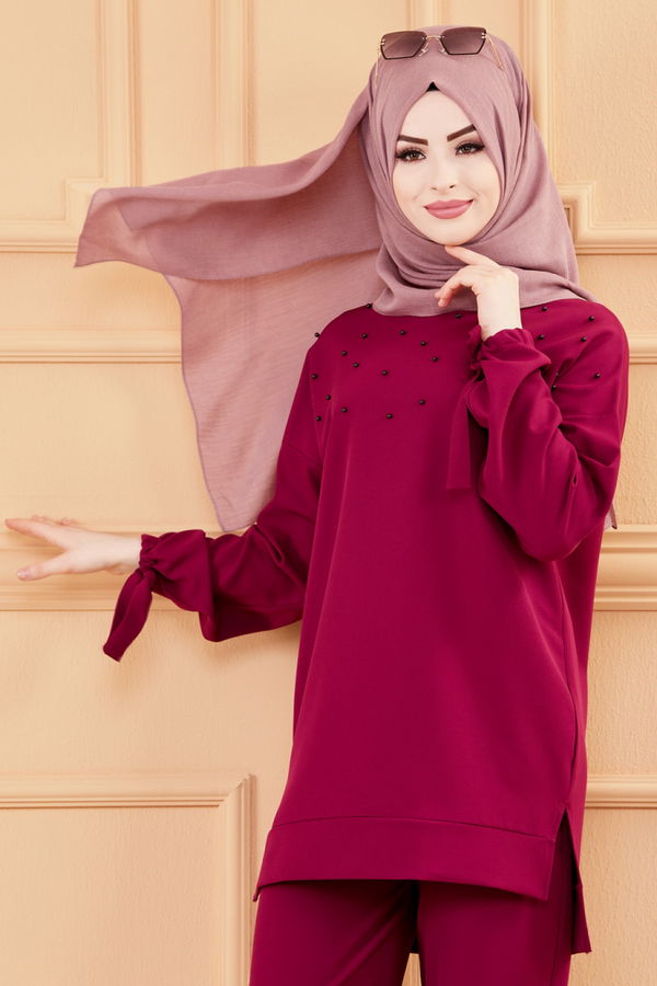 TUNIK PANTOLON Mürdüm - 3502