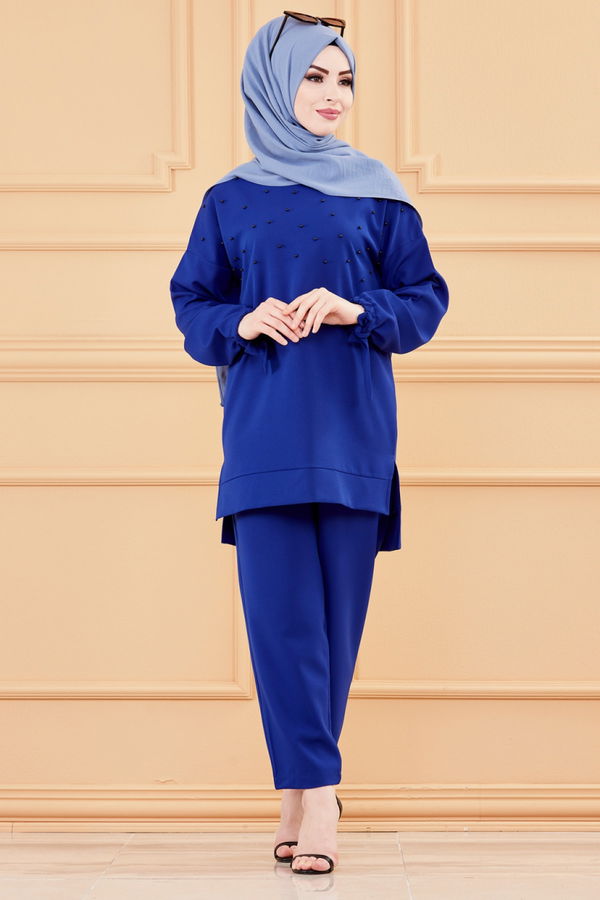 TUNIK PANTOLON Mavi - 3502