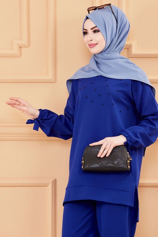 TUNIK PANTOLON Mavi - 3502