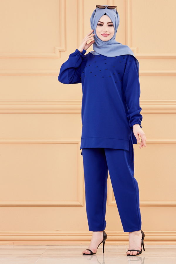 TUNIK PANTOLON Mavi - 3502