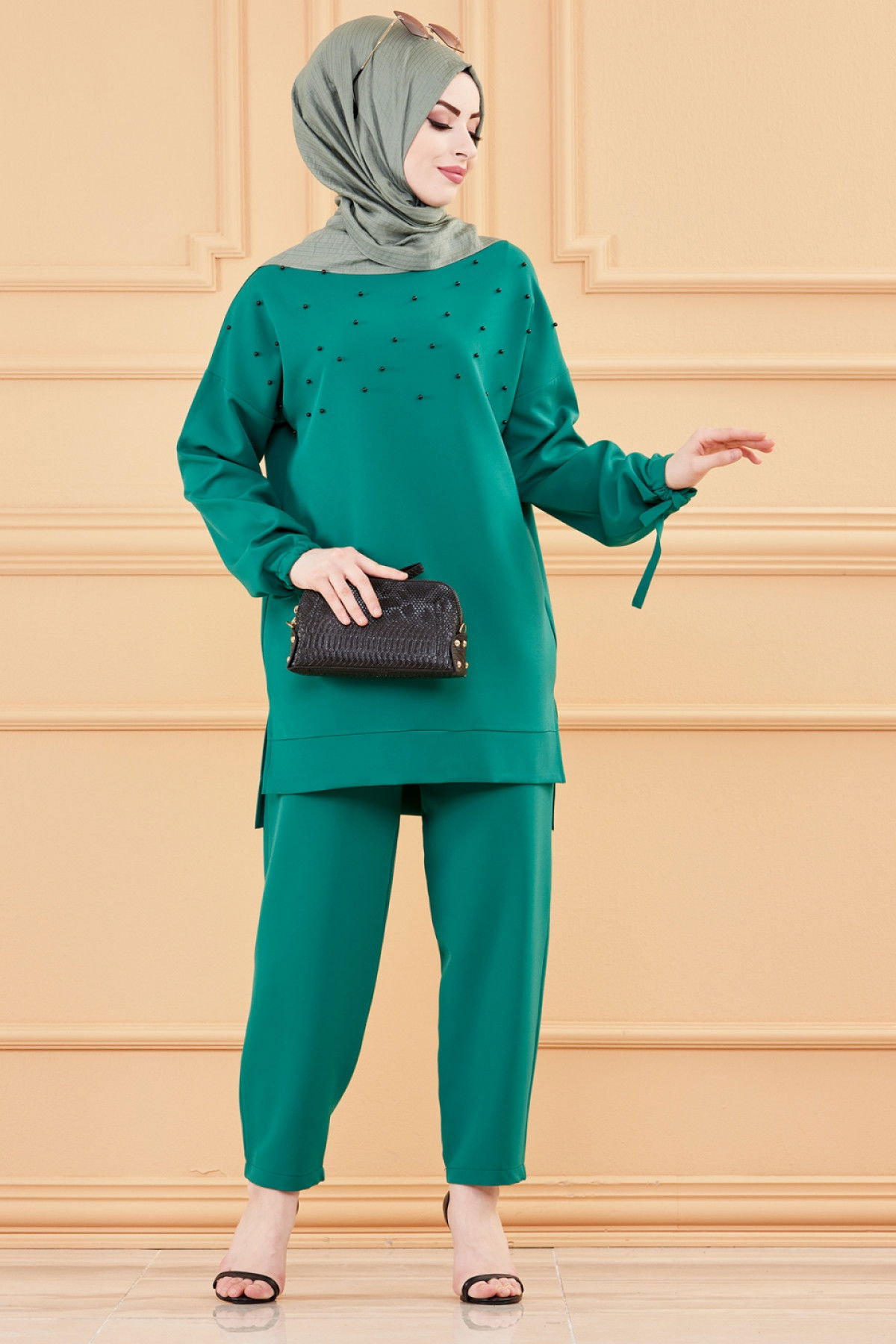 TUNIK PANTOLON Yeşil - 3502 YEŞİL