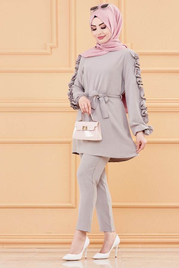 TUNIK PANTOLON Bej - 20003