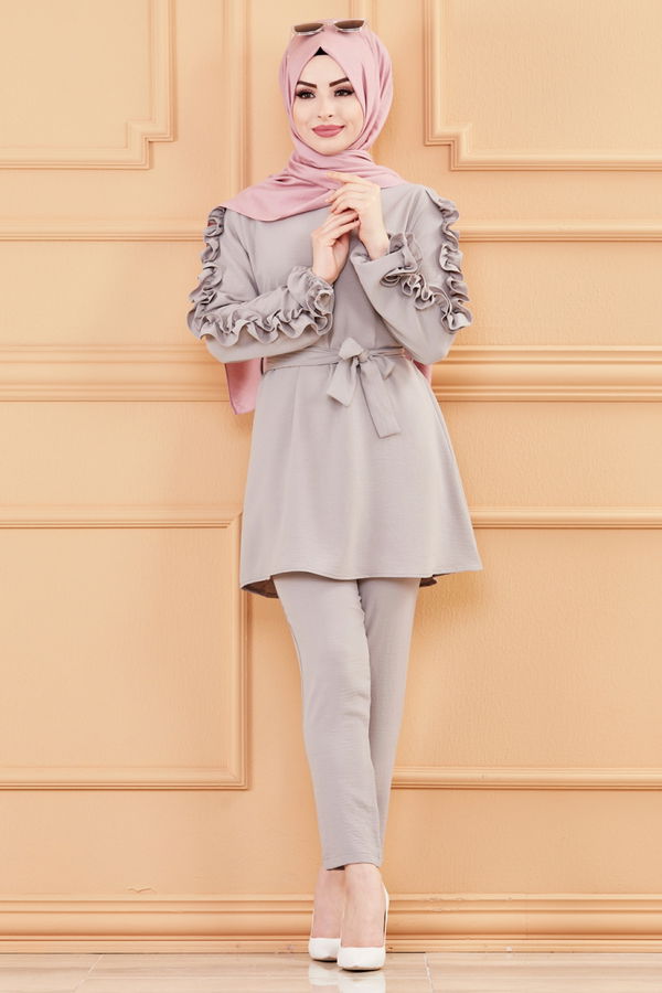TUNIK PANTOLON Bej - 20003