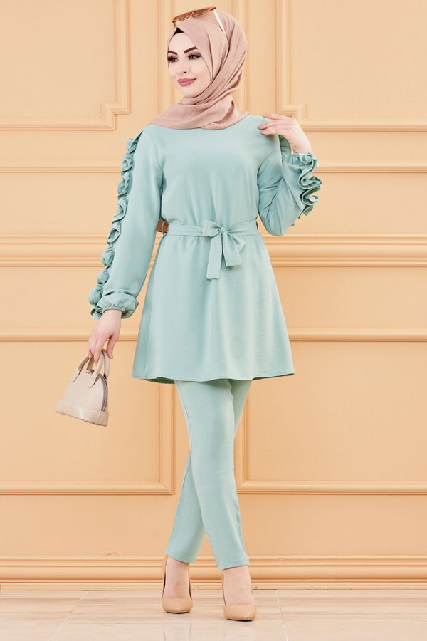 TUNIK PANTOLON Yeşil - 20003 YEŞİL