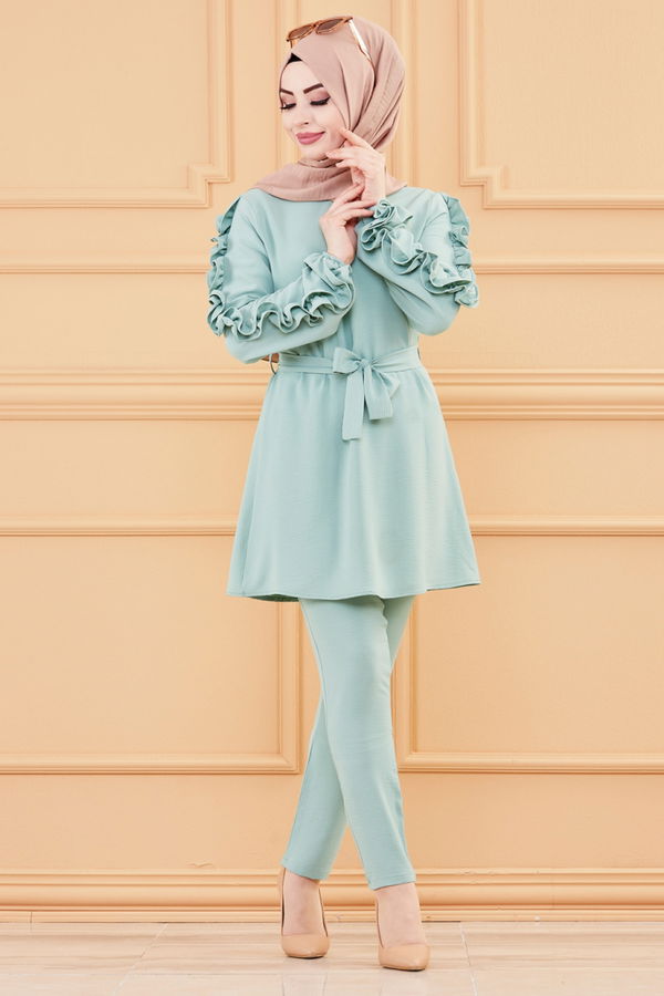 TUNIK PANTOLON Yeşil - 20003 YEŞİL