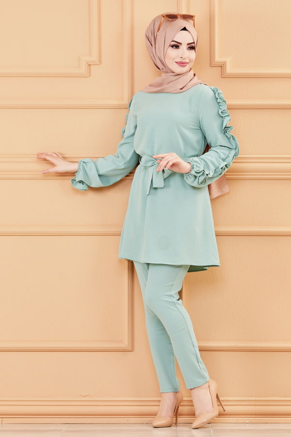 TUNIK PANTOLON Yeşil - 20003 YEŞİL