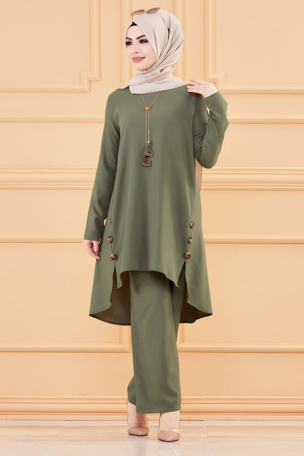 TUNIK PANTOLON Haki - 3528