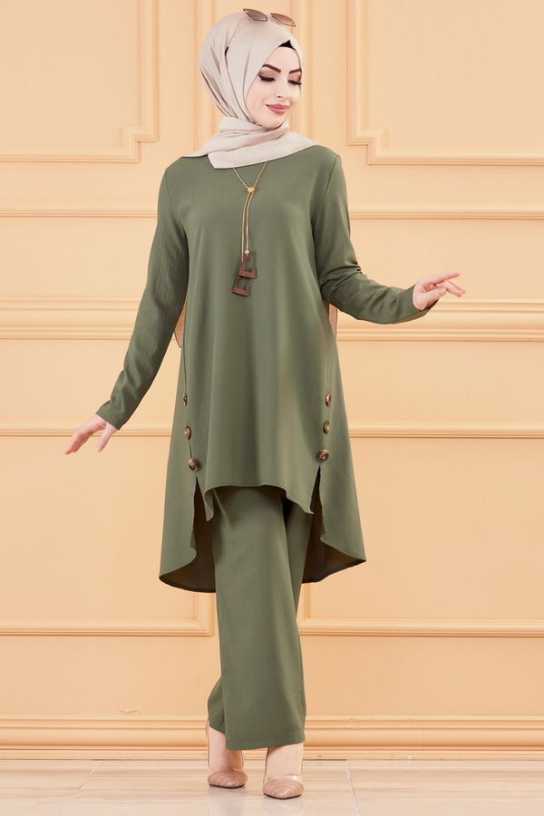 TUNIK PANTOLON Haki - 3528