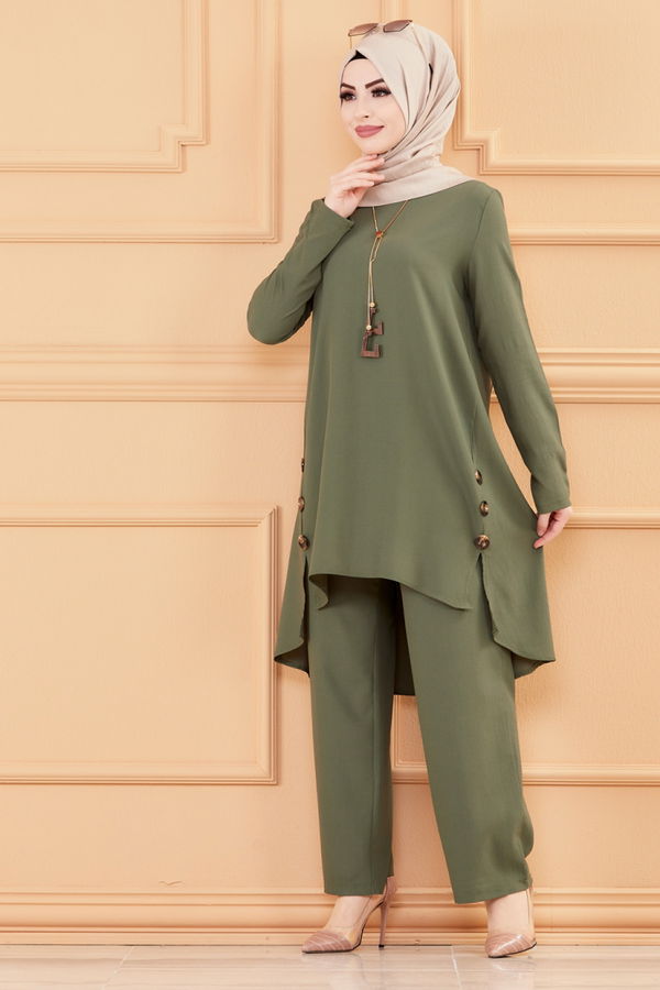 TUNIK PANTOLON Haki - 3528