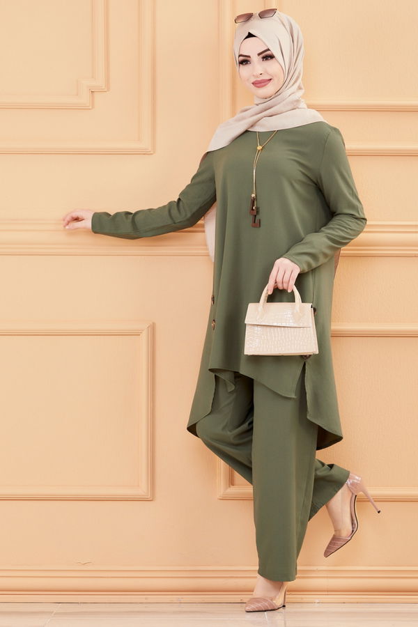 TUNIK PANTOLON Haki - 3528
