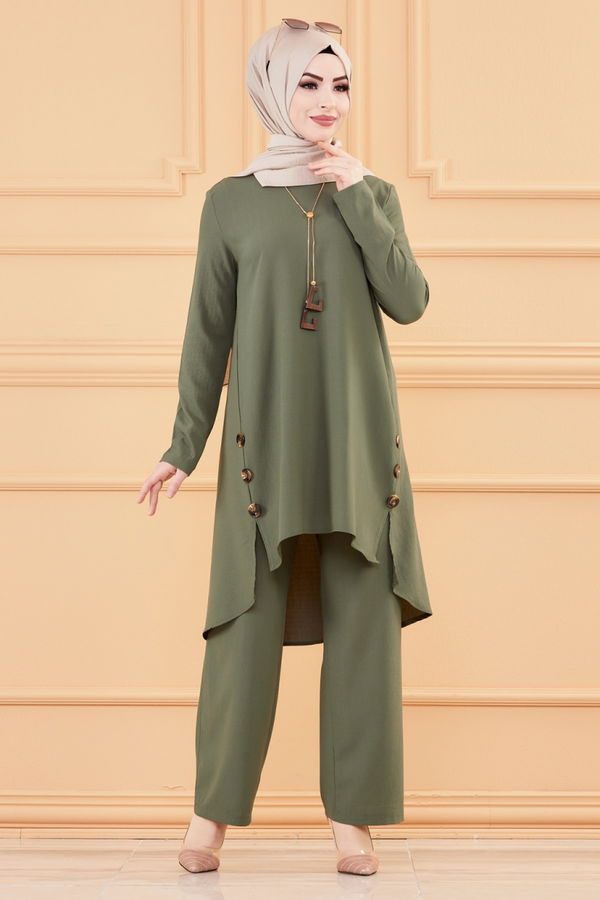 TUNIK PANTOLON Haki - 3528