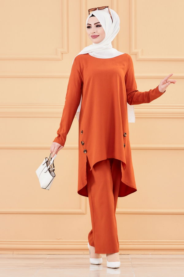 TUNIK PANTOLON Kiremit - 3528