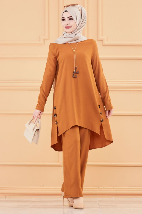 TUNIK PANTOLON Taba - 3528 TABA