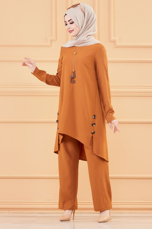 TUNIK PANTOLON Taba - 3528 TABA
