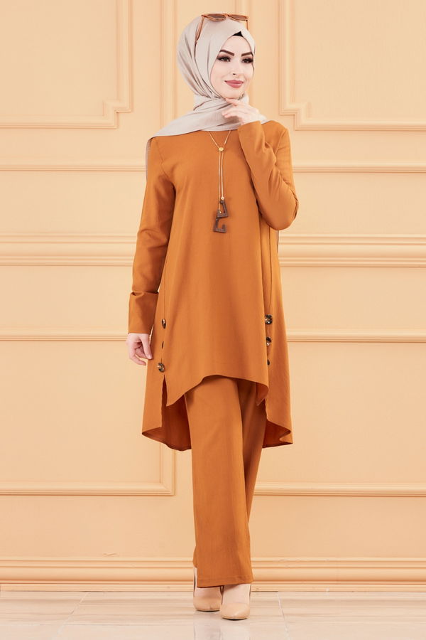 TUNIK PANTOLON Taba - 3528 TABA