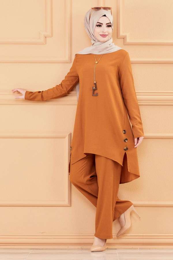 TUNIK PANTOLON Taba - 3528 TABA