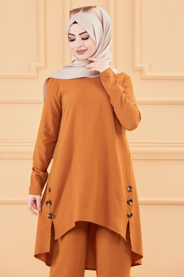 TUNIK PANTOLON Taba - 3528 TABA