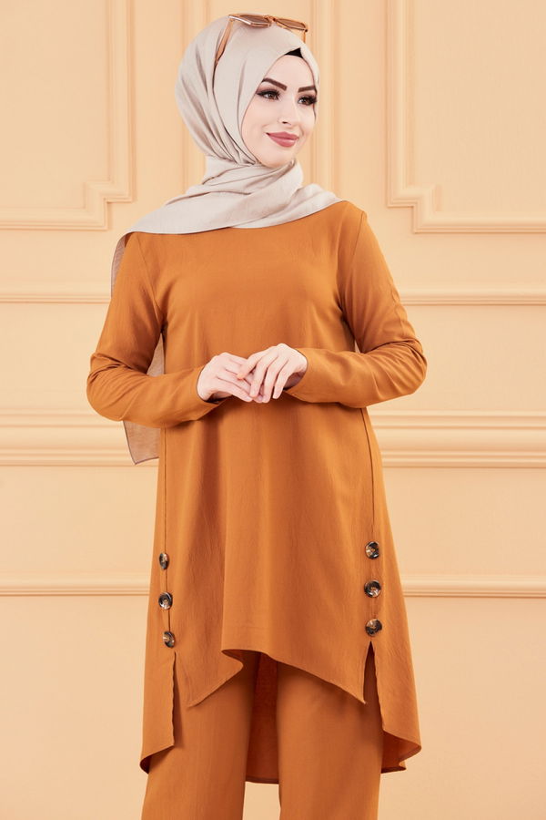 TUNIK PANTOLON Taba - 3528 TABA