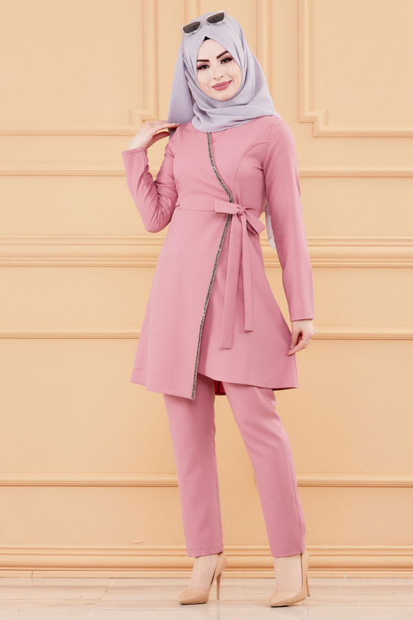 TUNIK PANTOLON Pembe - 20028