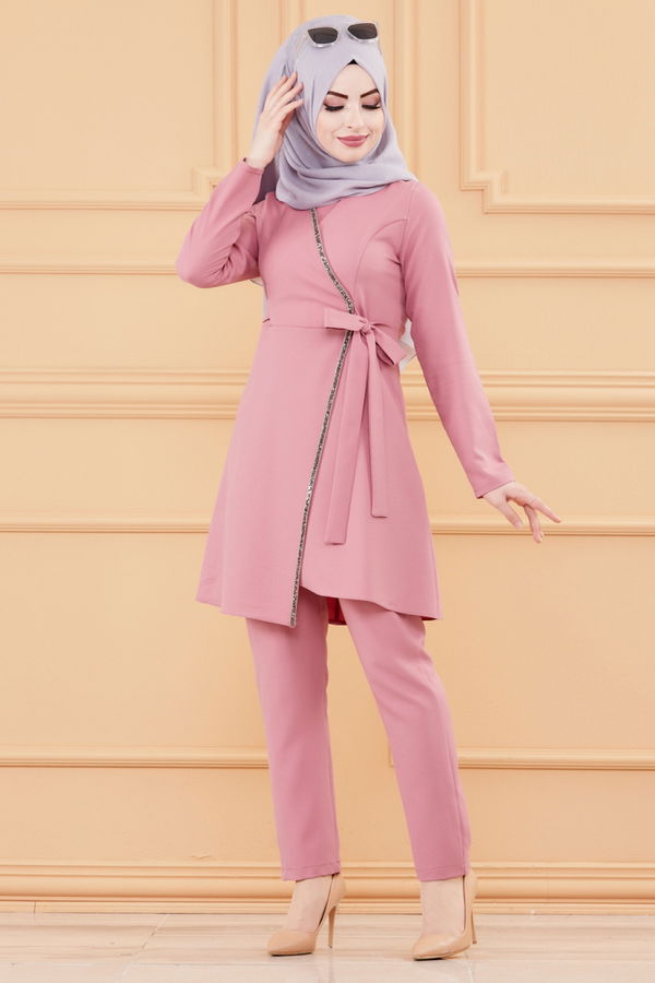 TUNIK PANTOLON Pembe - 20028